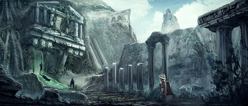 Roman secret base by shunding on DeviantArt