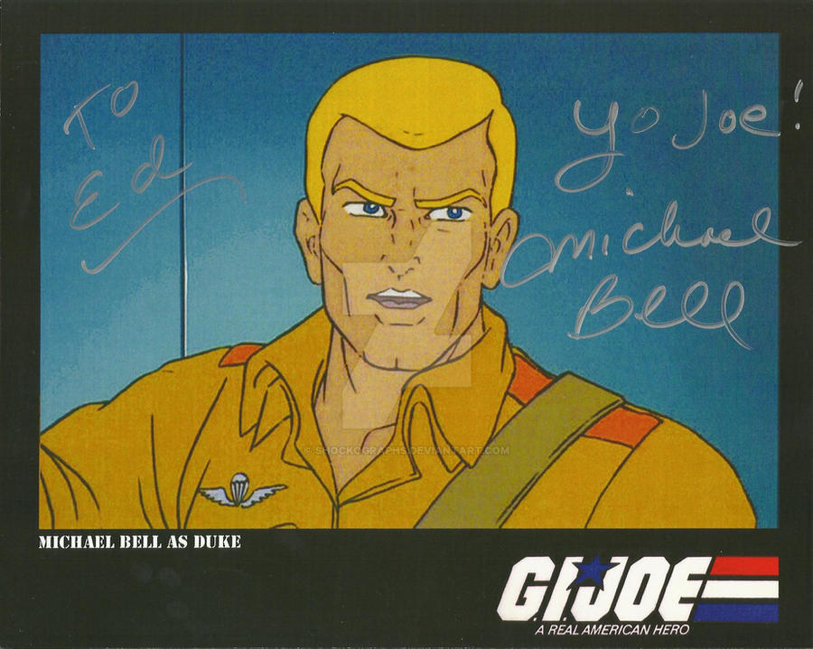 G I Joe Michael Bell Duke By Shockographs On Deviantart