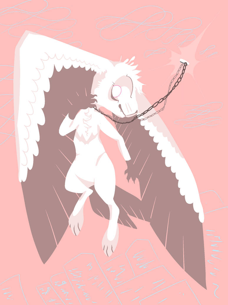 Bright eyed and feather tailed by X--O