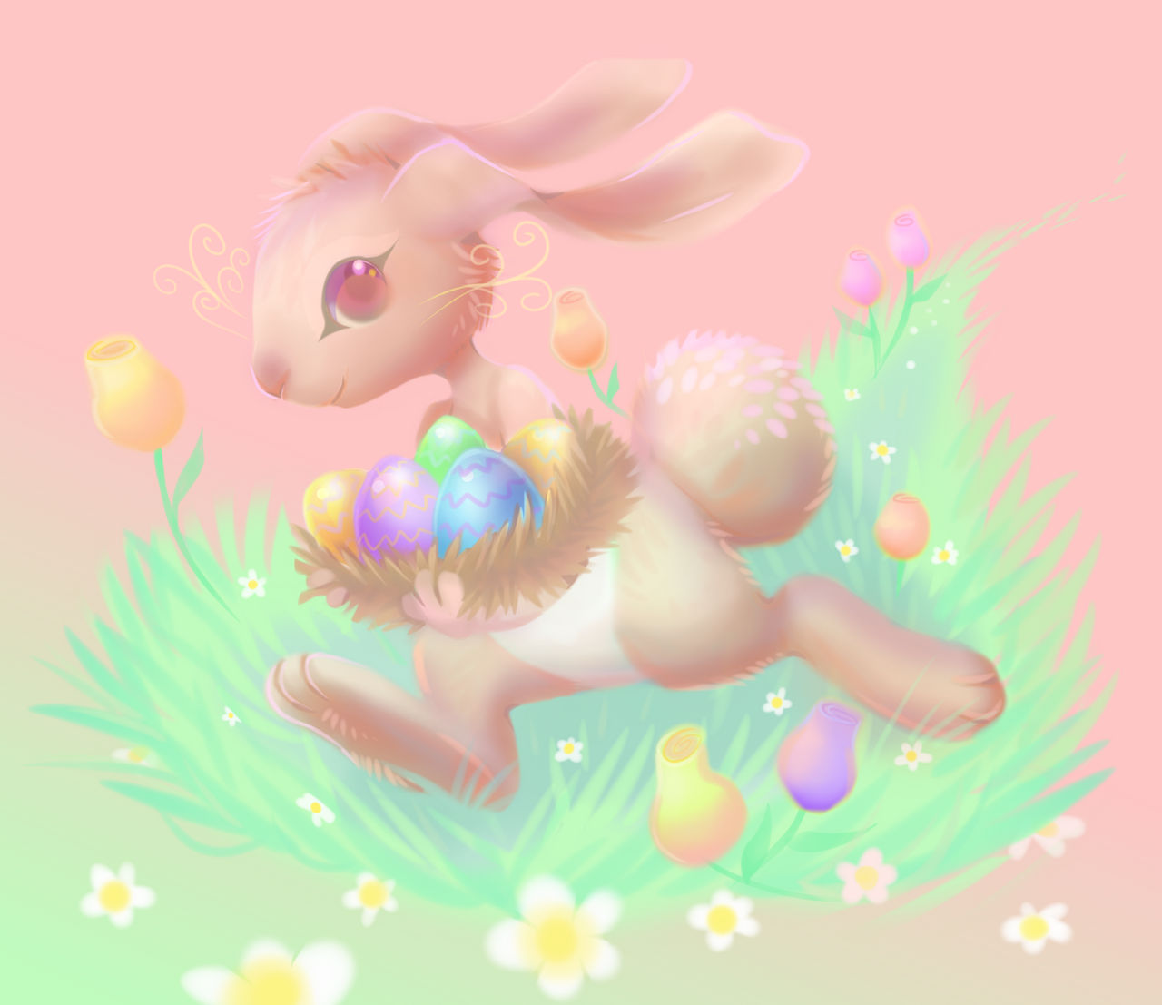 Stealing Easter Eggs by X--O