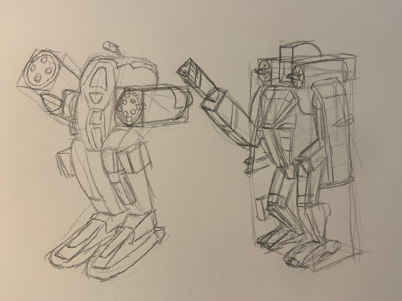 Robot Table Deviantart Pair of robots by dbot123 on DeviantArt
