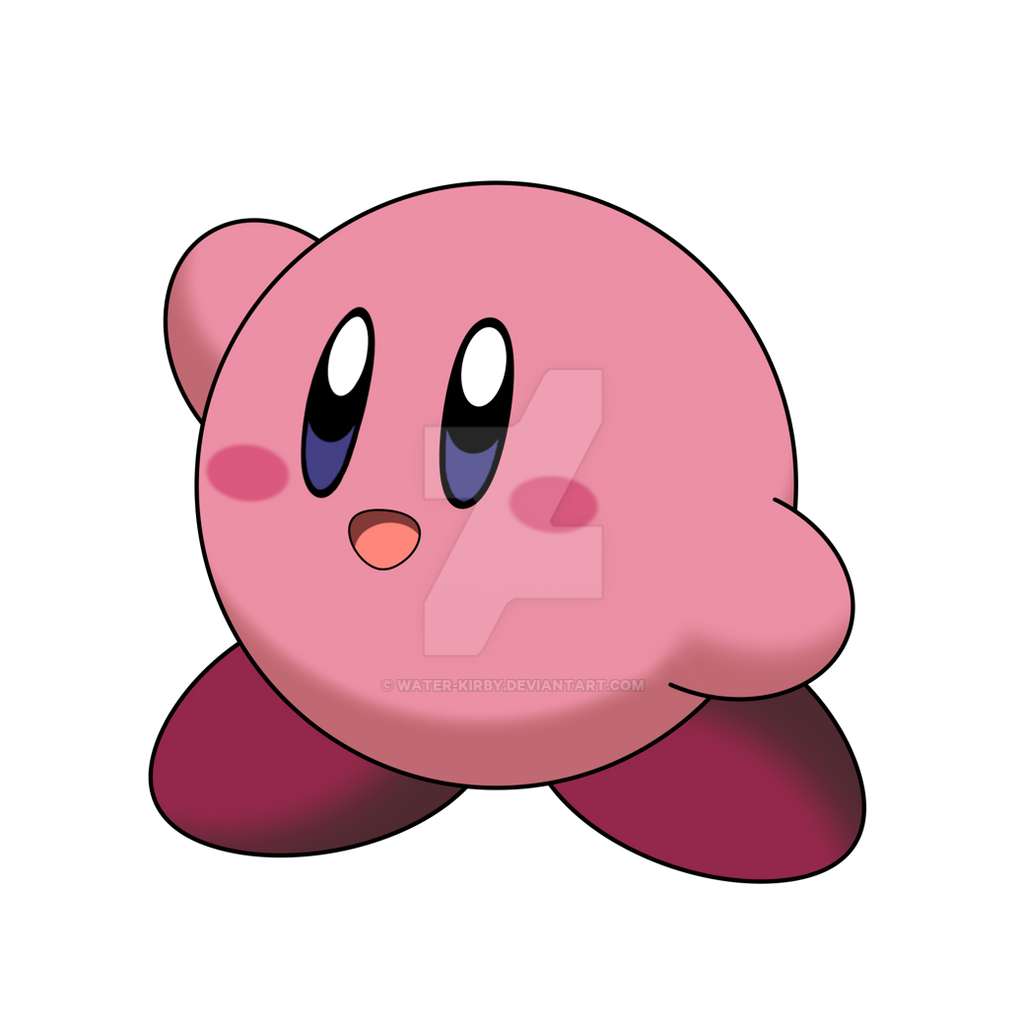 Kirby Anime Style by waterkirby on DeviantArt