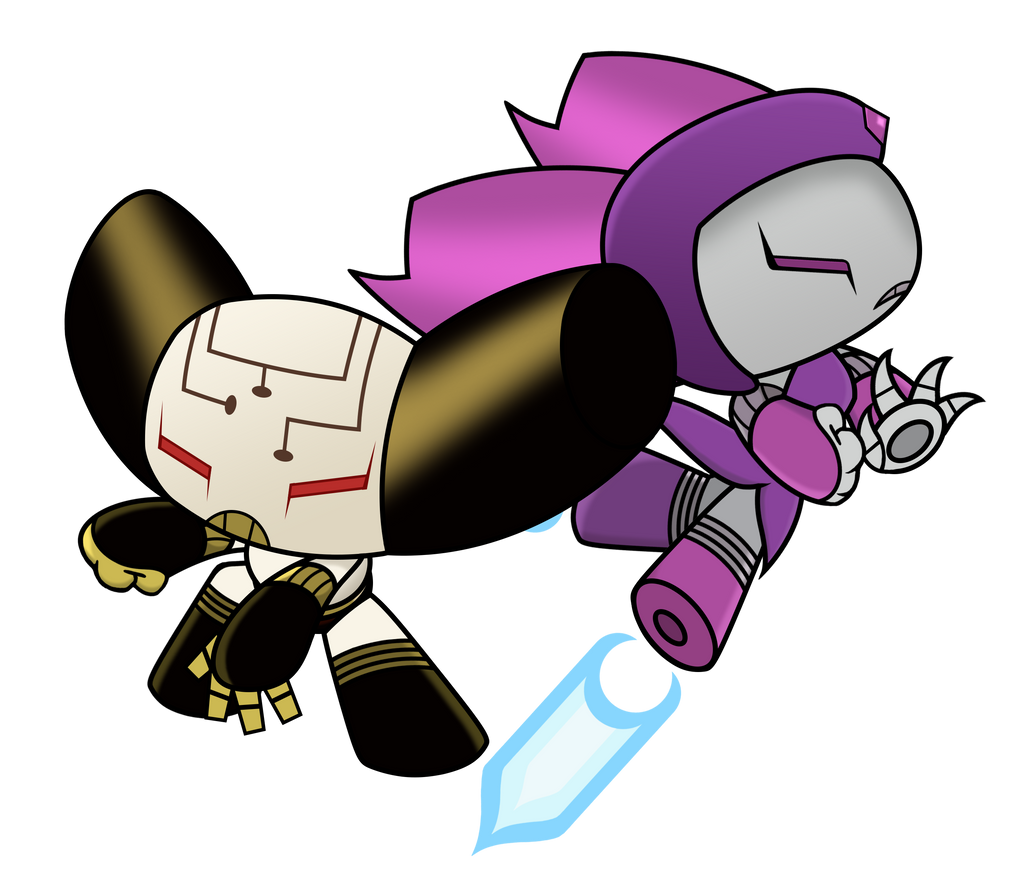 Robotboy AT- Protoboy and Protogirl by water-kirby on DeviantArt