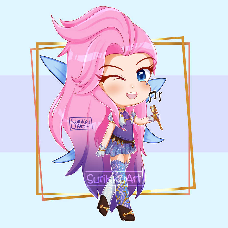 Fanart League of Legends - Seraphine by SurikkuArt on DeviantArt