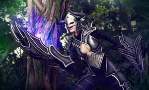 Darkflame Shyvana League of Legends Cosplay