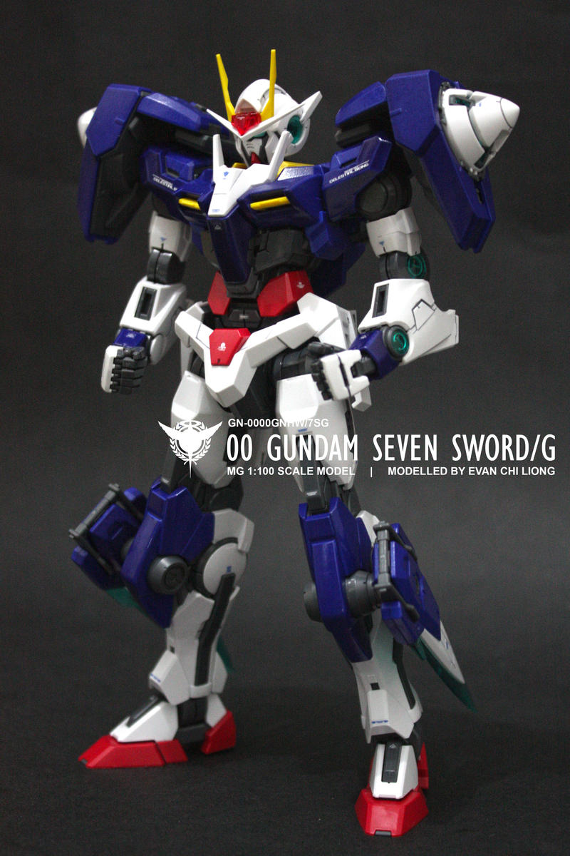 Mg 00 Gundam Seven Sword G 1 By Chicack On Deviantart