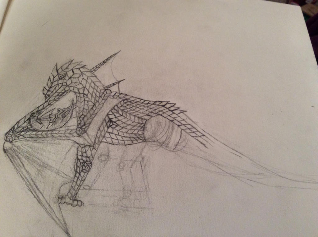 Dragon draft 4 by Diamondec on DeviantArt