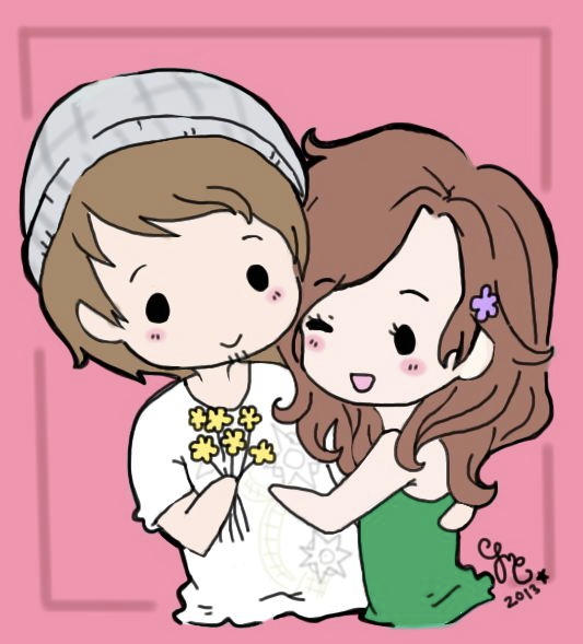 Chibi Couple by GingerBreadKitten on DeviantArt Chibi Couple by GingerBreadKitten on DeviantArt
