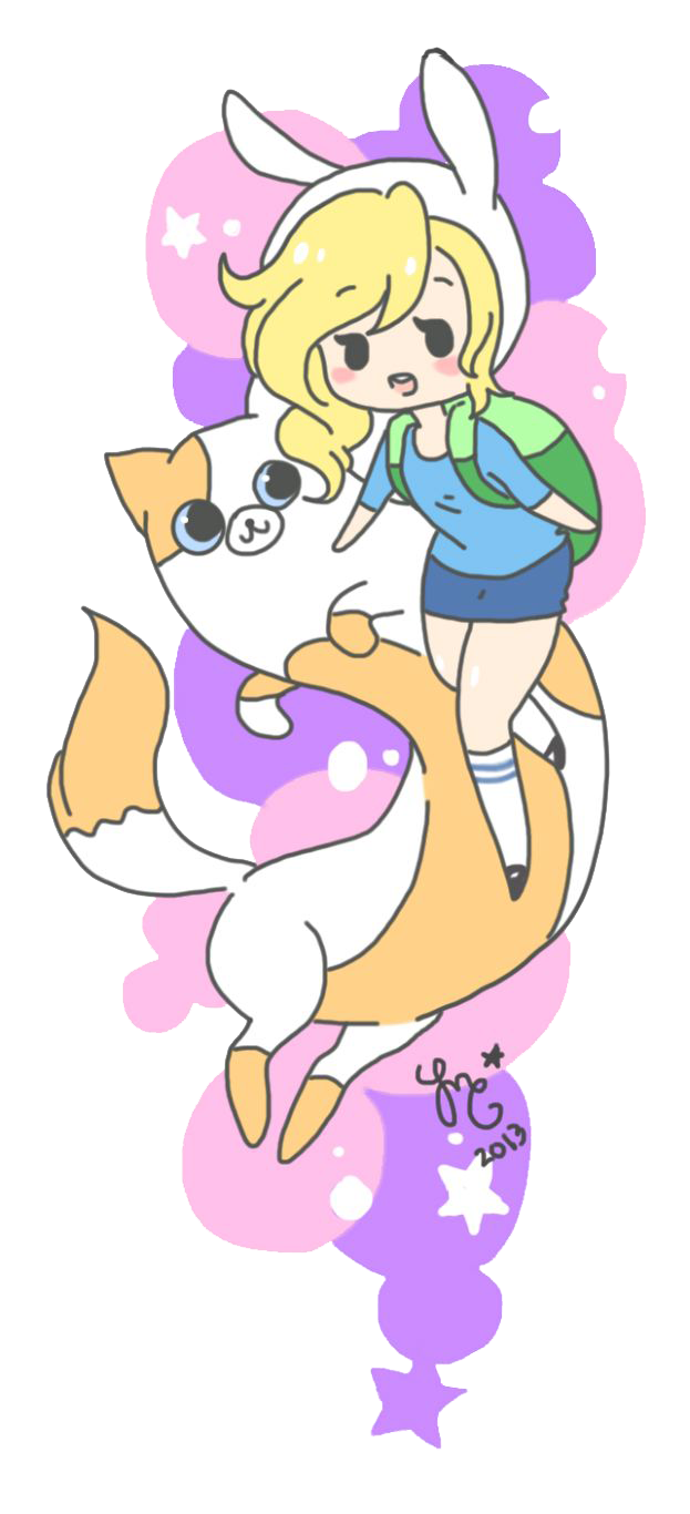 Fionna and Cake by yangdeer on DeviantArt