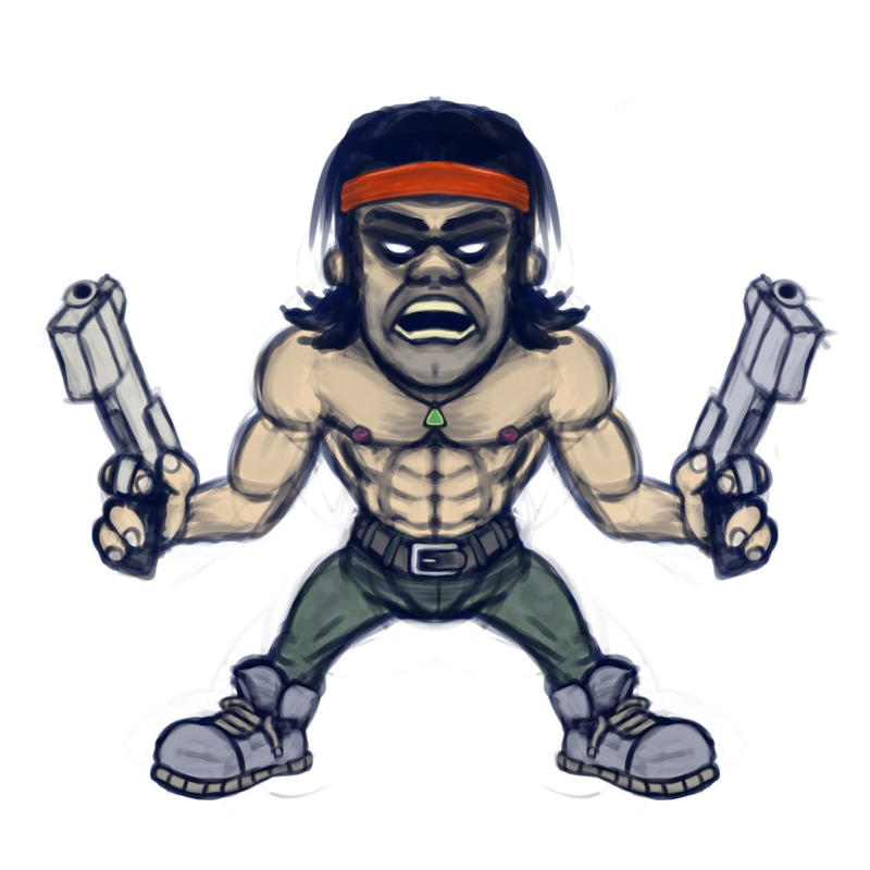 Rambo by JohnnySix on DeviantArt