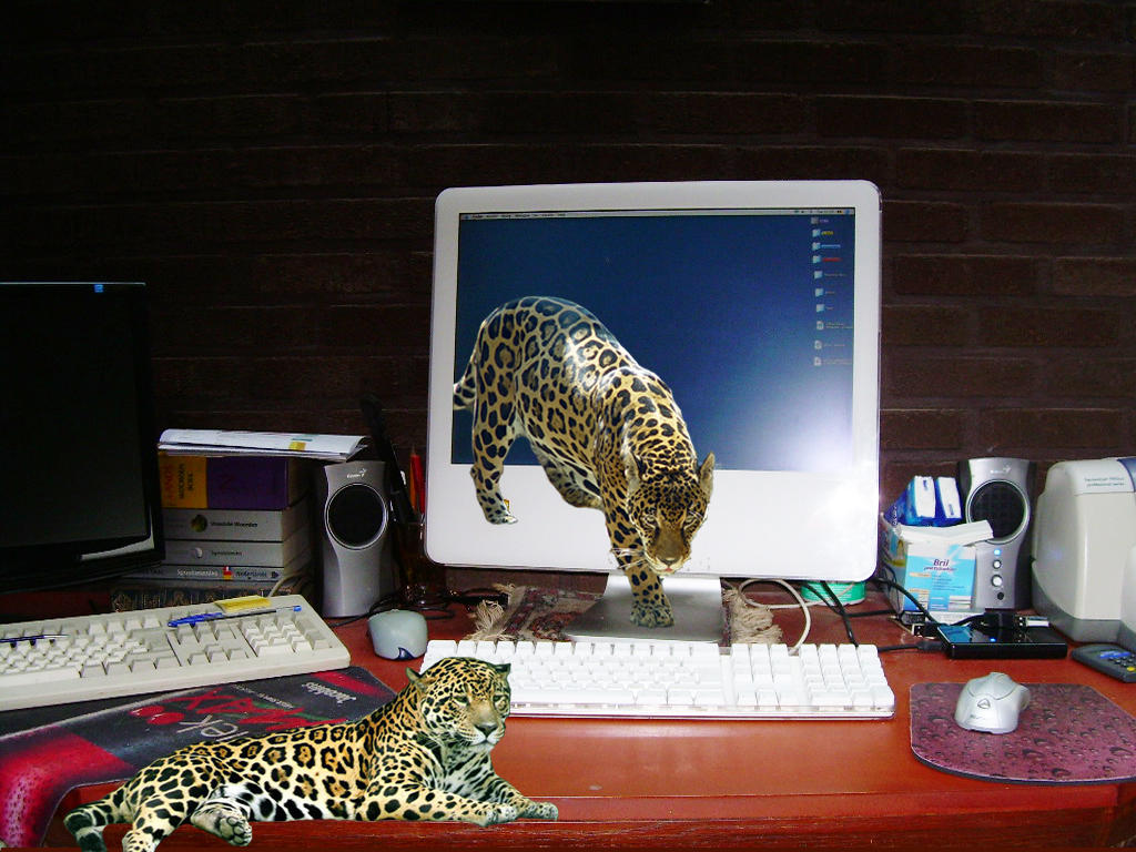 Computer Scene by gerardbraeckmans on DeviantArt