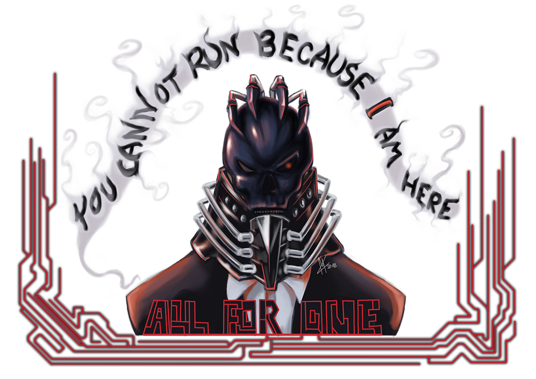 Commission: All for One banner by MagicalKaleidoscope on DeviantArt
