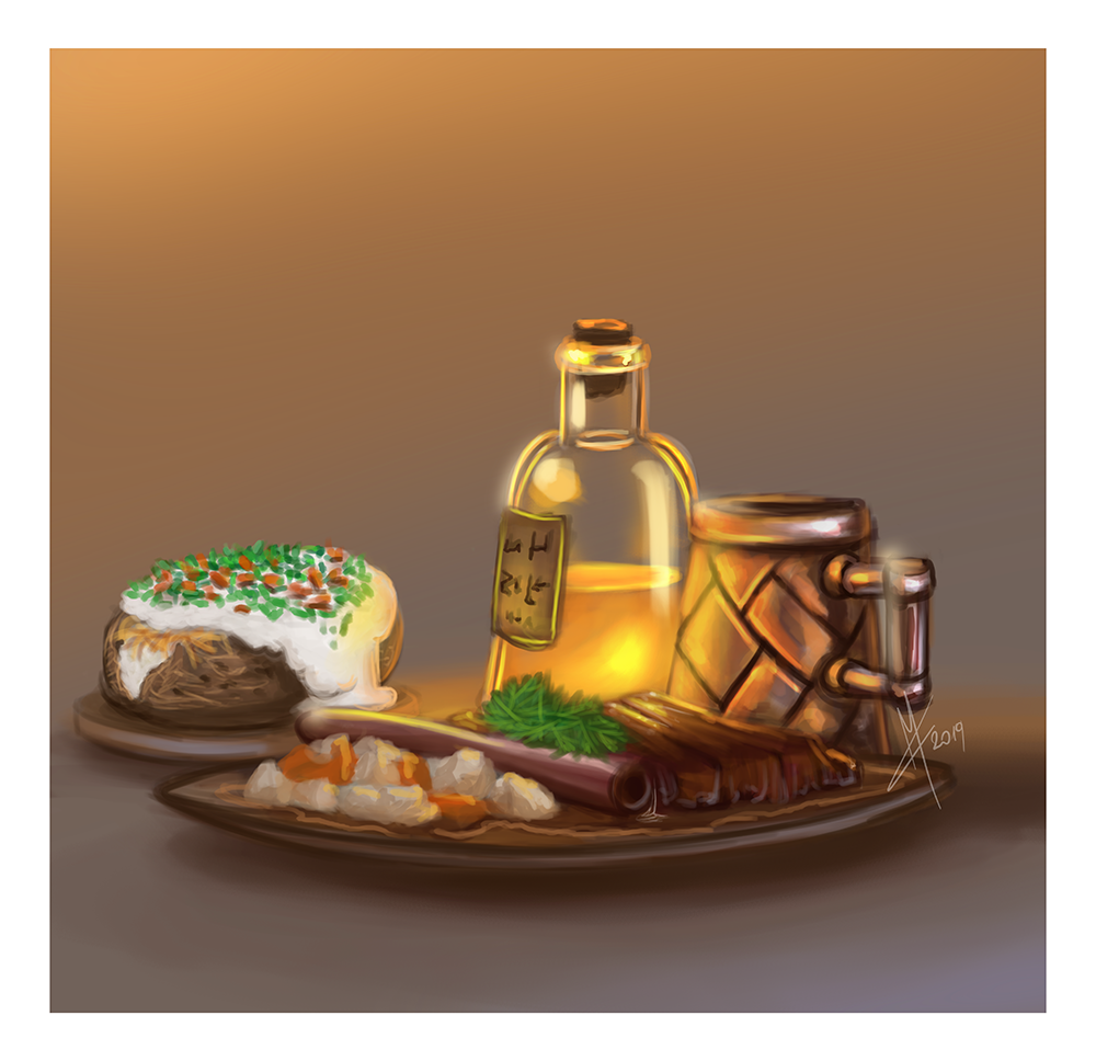Food Fantasy - Food Fantasy Decimation Illustrator by
