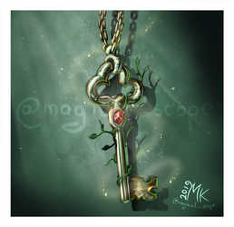 For fun: Fantasy clutter (Elven key)