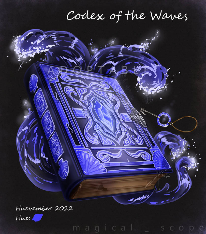 Tidal Wave Codex Codex of the Waves design by MagicalKaleidoscope on DeviantArt