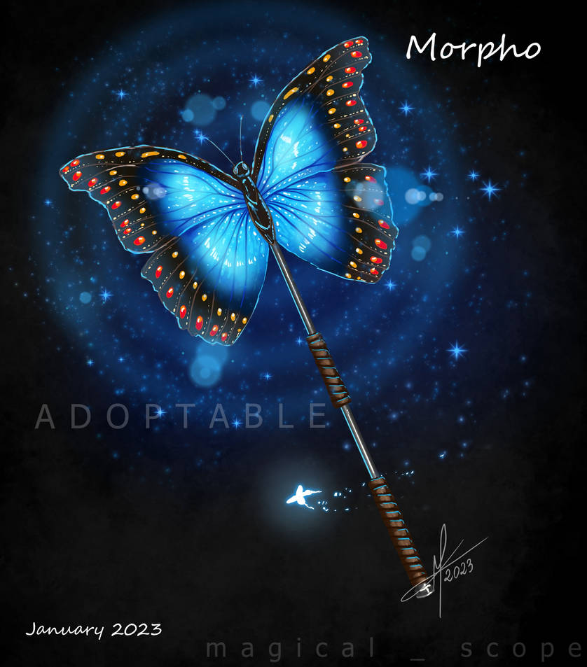Morpho (Closed) by MagicalKaleidoscope on DeviantArt