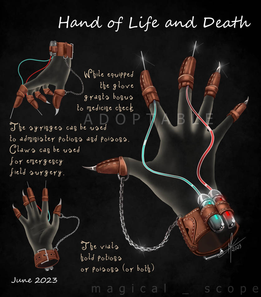Kill Hand Hand of Life and Death design (Claimed) by MagicalKaleidoscope on ...