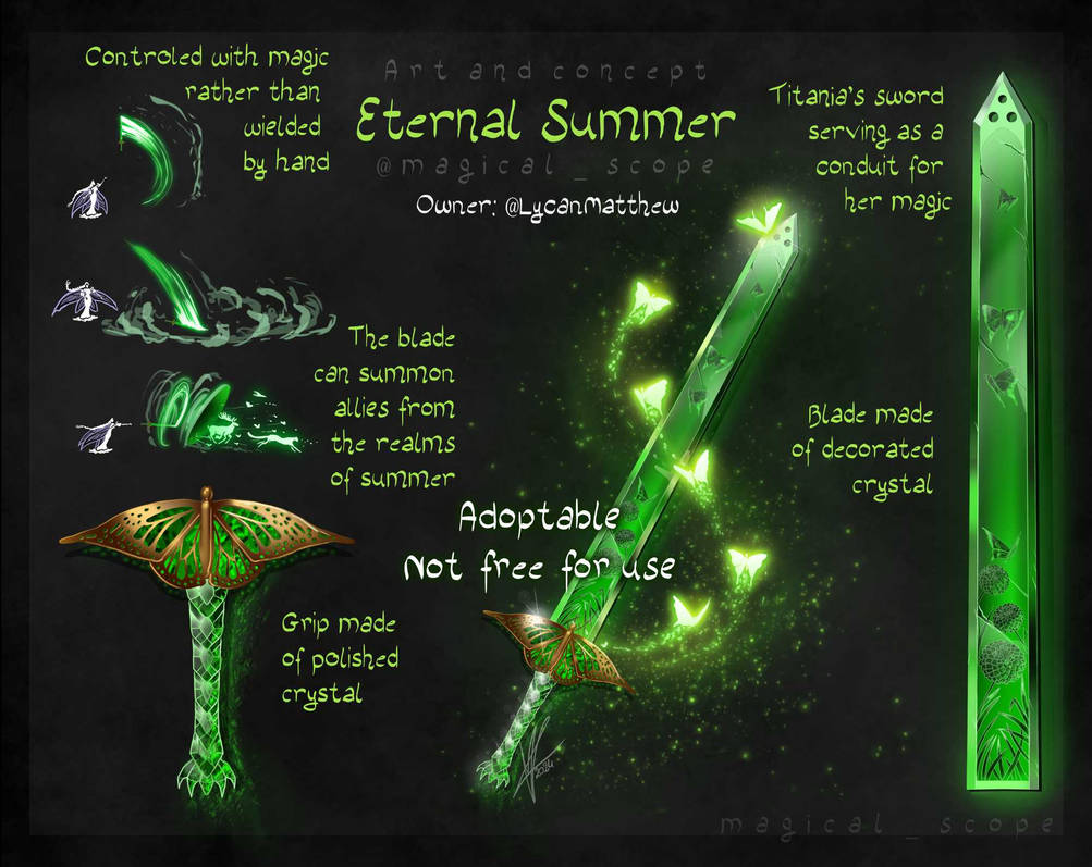 Broadsword Deviantart Feybruary XI: Broadsword by MagicalKaleidoscope on DeviantArt