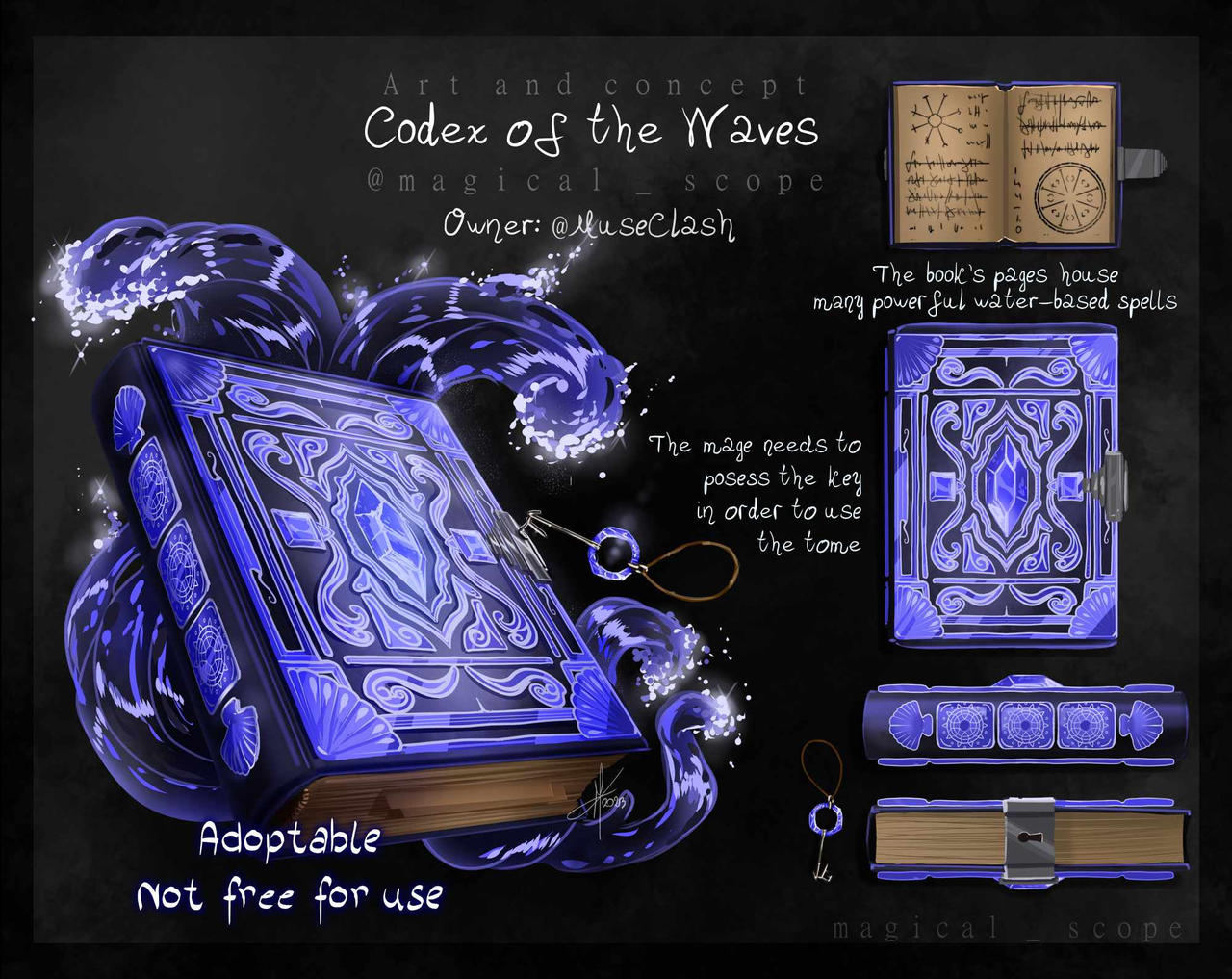 Tidal Wave Codex Codex of the Waves by MagicalKaleidoscope on DeviantArt
