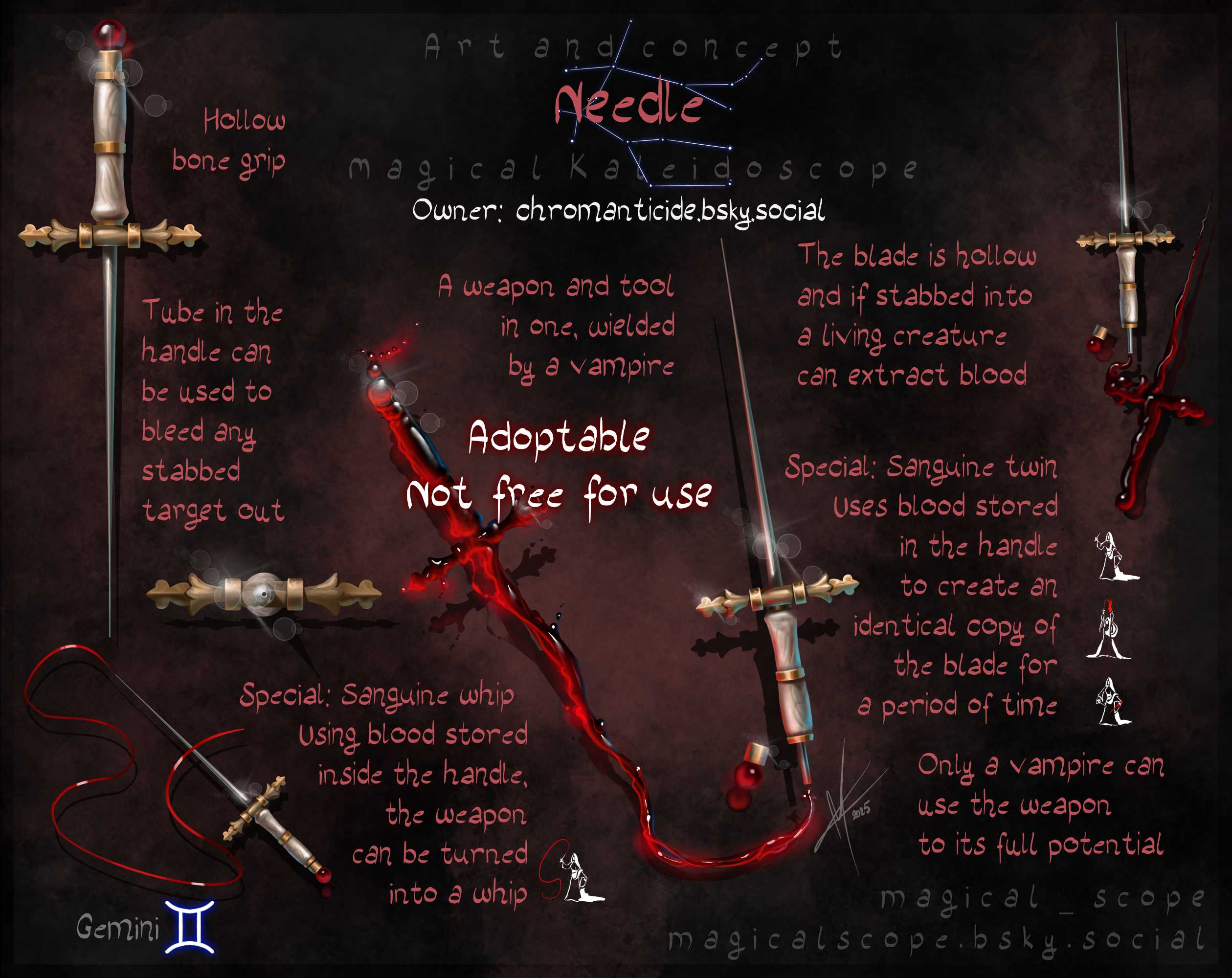 Needle by MagicalKaleidoscope on DeviantArt