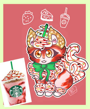 Strawberry cheesecake ( Frappe Foxes MYO )