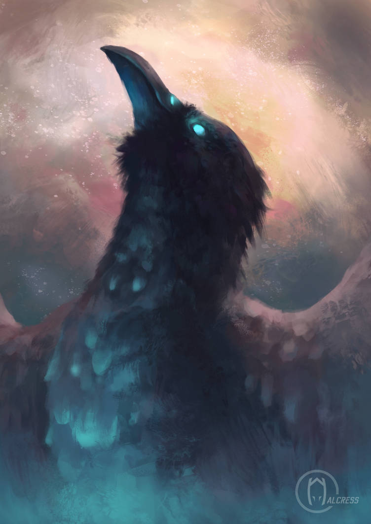 Galactic Raven by MalcressArt on DeviantArt