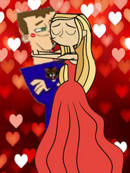 Art Trade: Valentine's Gift for SabreLeopard