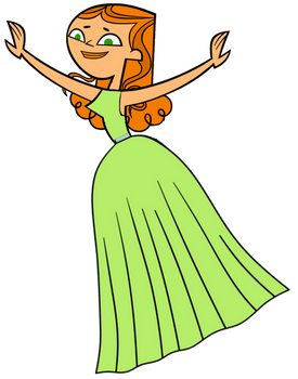 Izzy Dancing In Her Green Dress