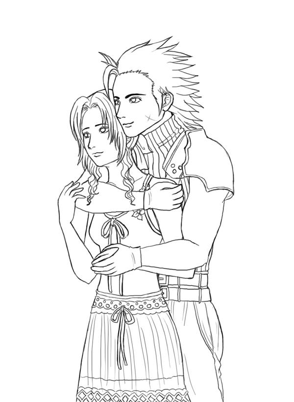 Aerith x Zack