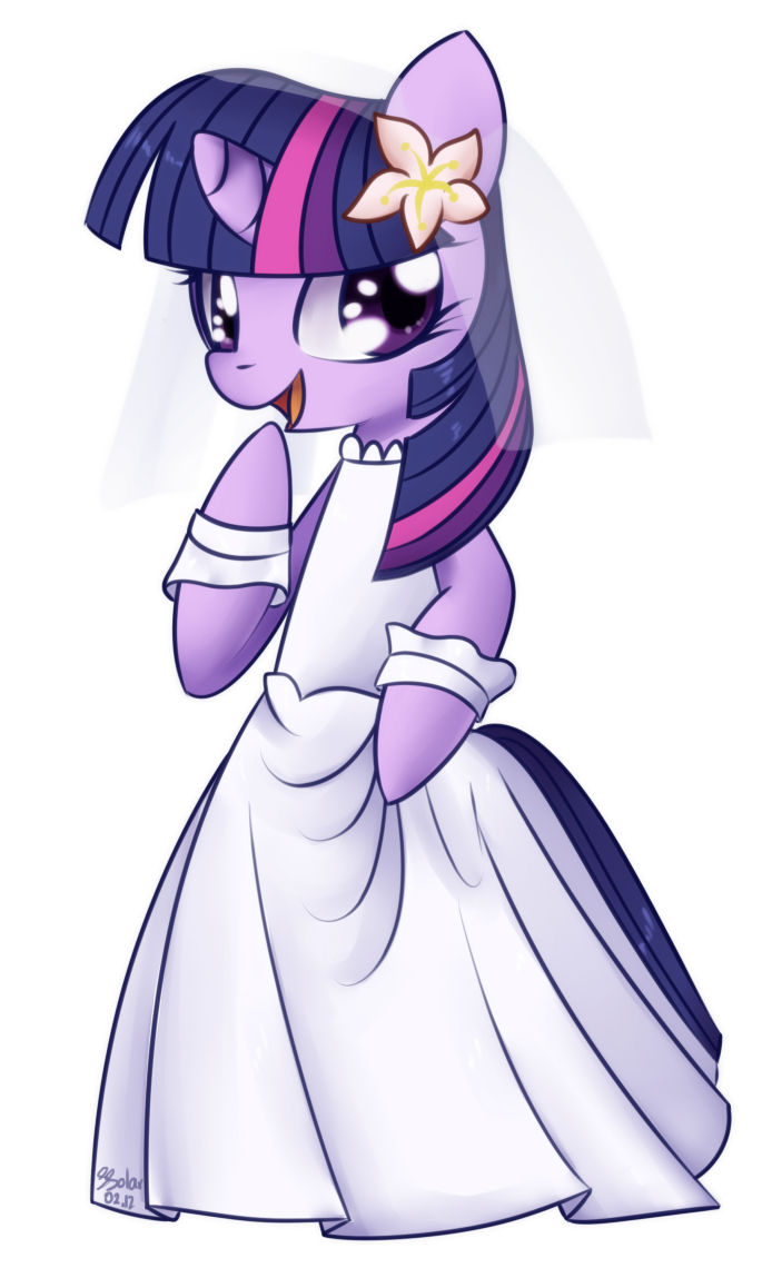 Twilight Sparkle - Wedding Dress by Bukoya-Star on DeviantArt