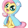 Fluttershy - Hoodie Chibi