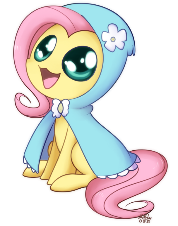 Fluttershy - Hoodie Chibi