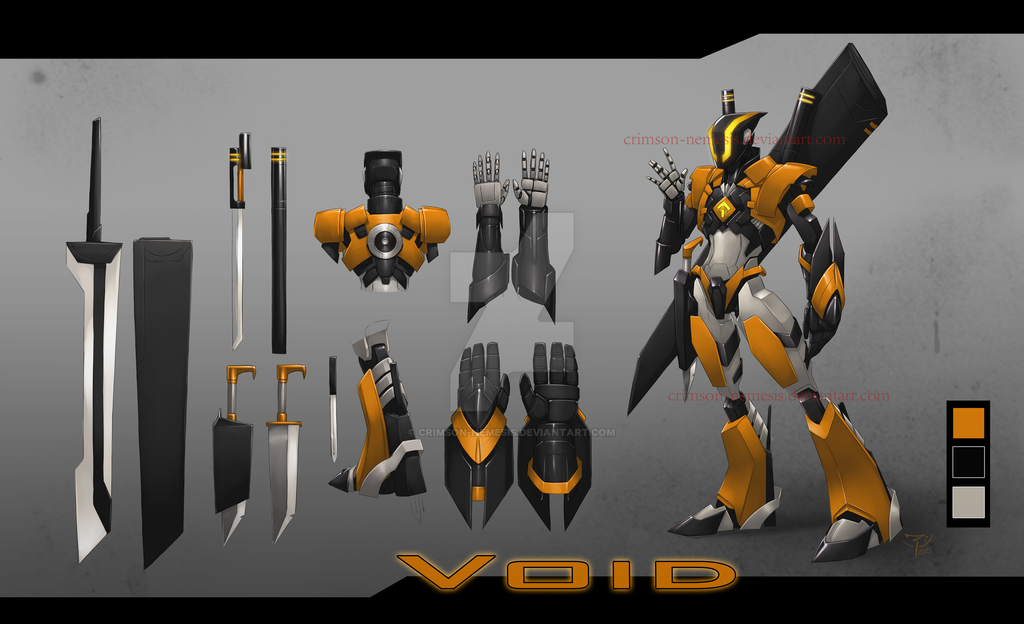 Void Robotc Void - reference sheet by crimson-nemesis on DeviantArt