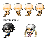 Maple Custom Pose - The many ways of sitting