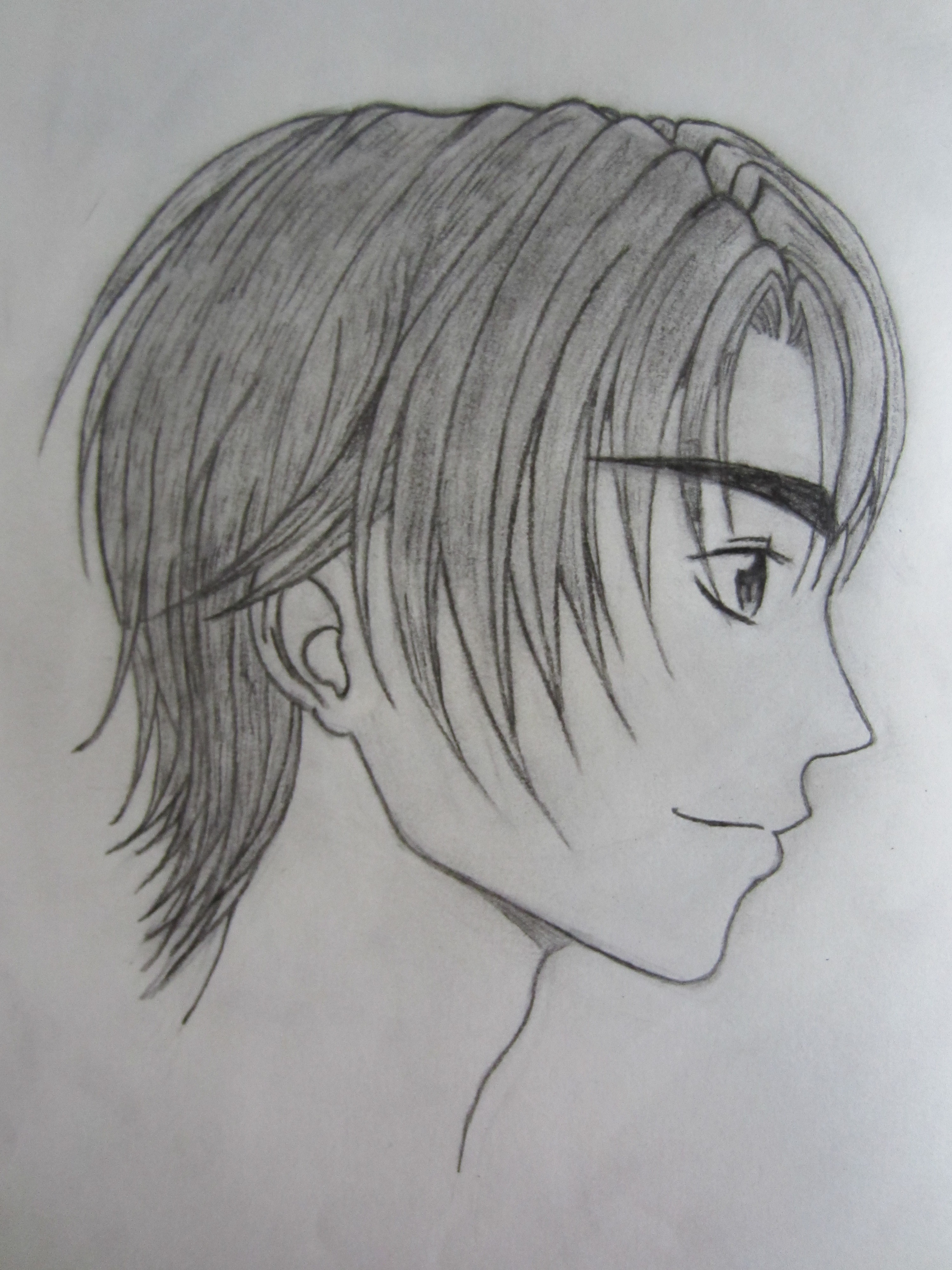 Featured image of post Side Profile Anime Boy Drawing