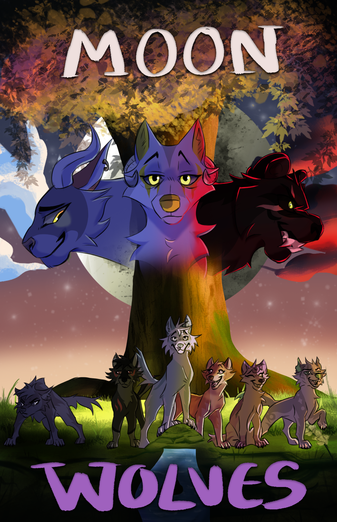 Moon Wolves Wednesday Moon Wolves cover!! | RECENT by JynxedMoon on DeviantArt