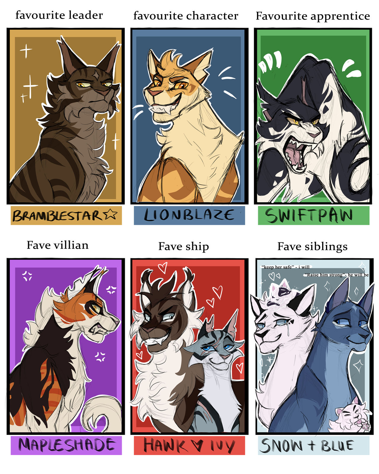 Favourite Warrior Cats By JynxedMoon On DeviantArt favourite-warrior-cats-by-jynxedmoon-on-deviantart