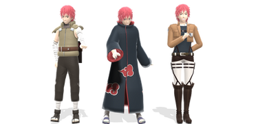 Sasori pack for MMD