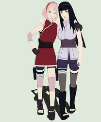 The Last Sakura and Hinata for MMD