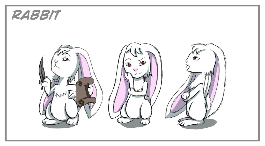 Rabbit Character Sheet by HeroineMarielys on DeviantArt