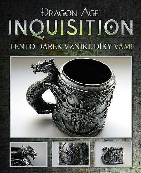 Dragon Age 3: Inquisition rare promo mug