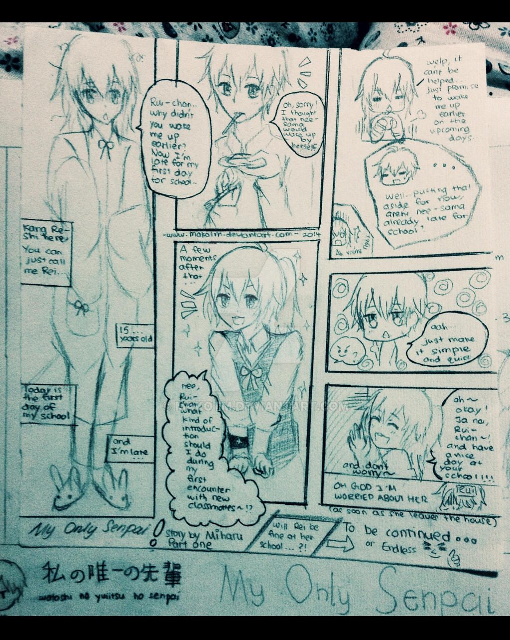 Watashi No Yuiitsu No Senpai My Only Senpai Pg1 By Makotm On Deviantart Watashi No Yuiitsu No Senpai My Only Senpai Pg1 By Makotm On Deviantart