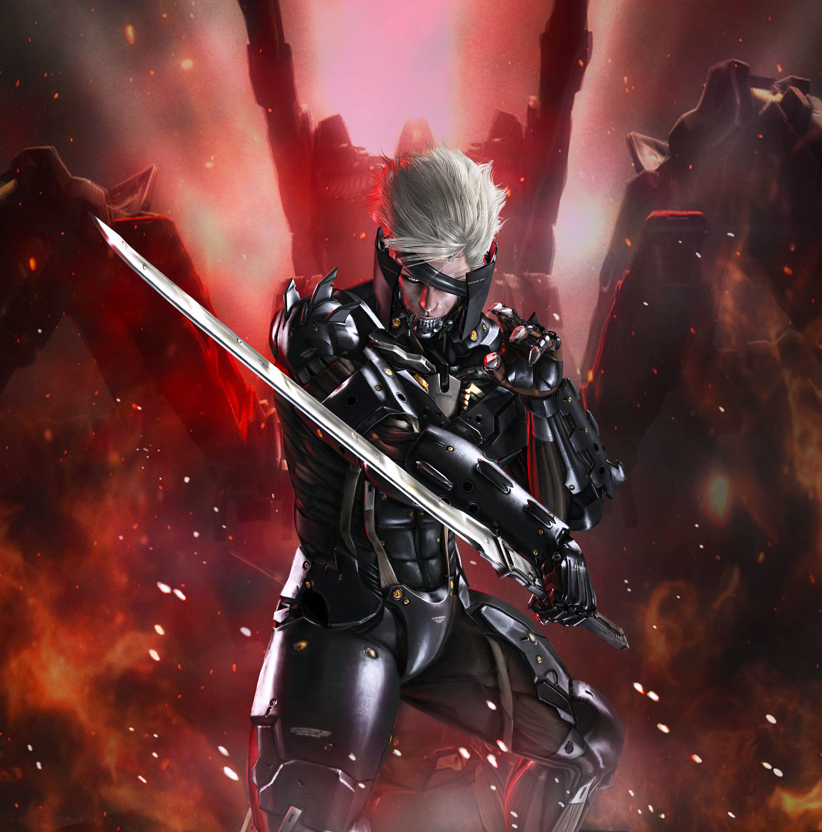 Metal Gear Rising - Raiden by ValeriaNemesis02 on DeviantArt