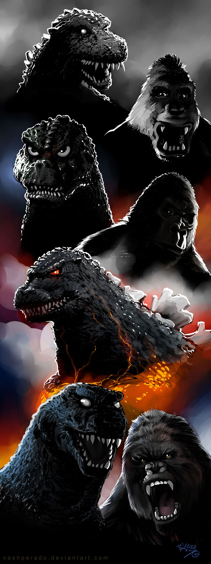 Godzilla Kong History