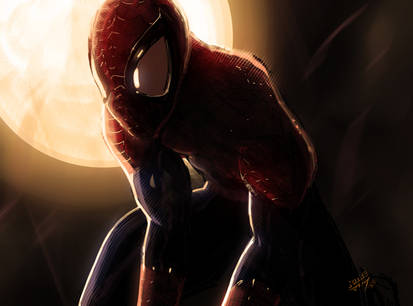 spidey speedpaint