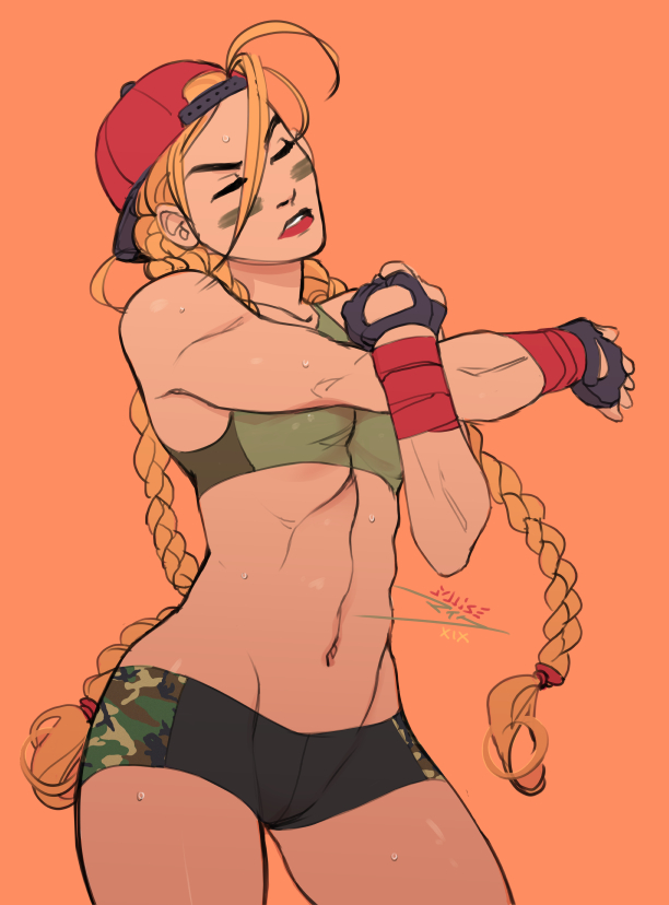 Cammy from Street fighter 6, stretch pose by toughbabesofficial on  DeviantArt