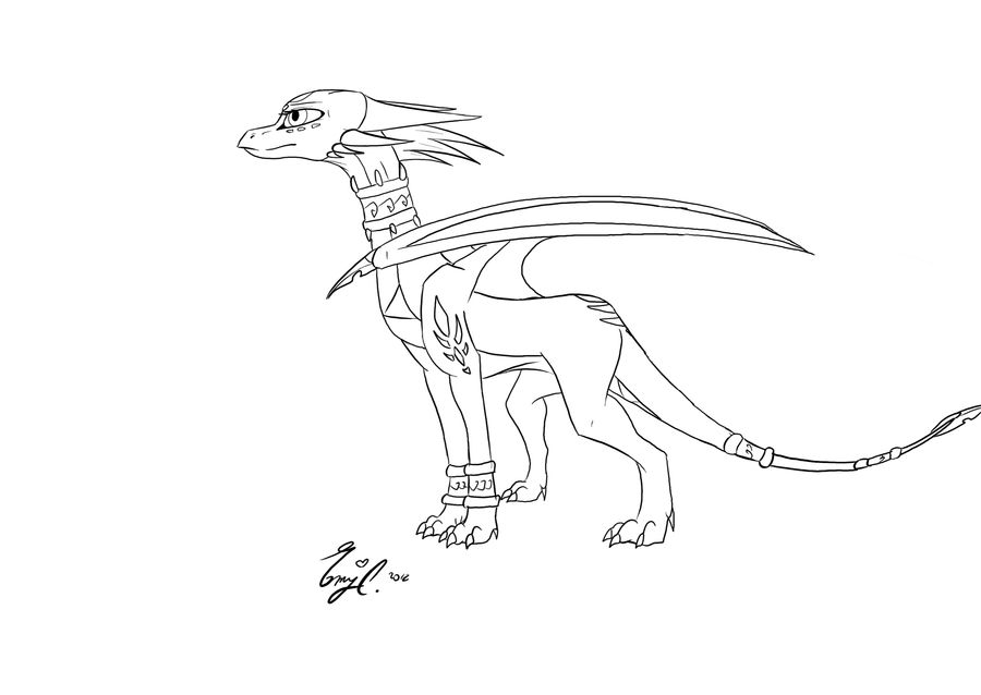 ..:Cynder FREE Lineart:..