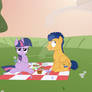 A picnic for two..... sort of