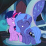 Twilight and Luna (fillies)