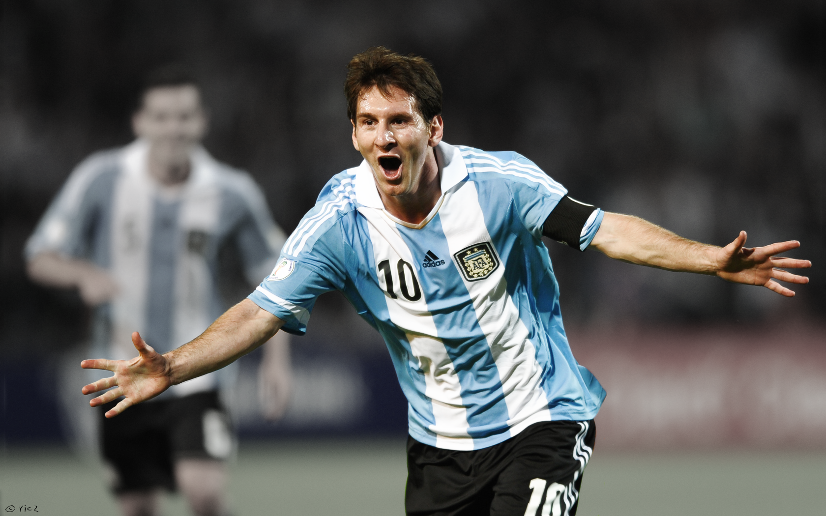 Lionel Messi - Argentina - Wallpaper by ricardojsantos on DeviantArt